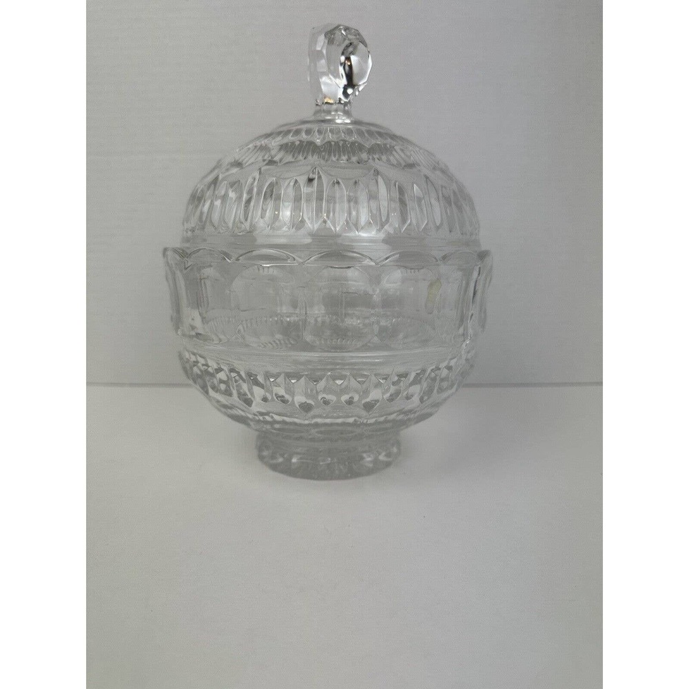 Fifth Avenue Lead Crystal 9 Inch Candy Box